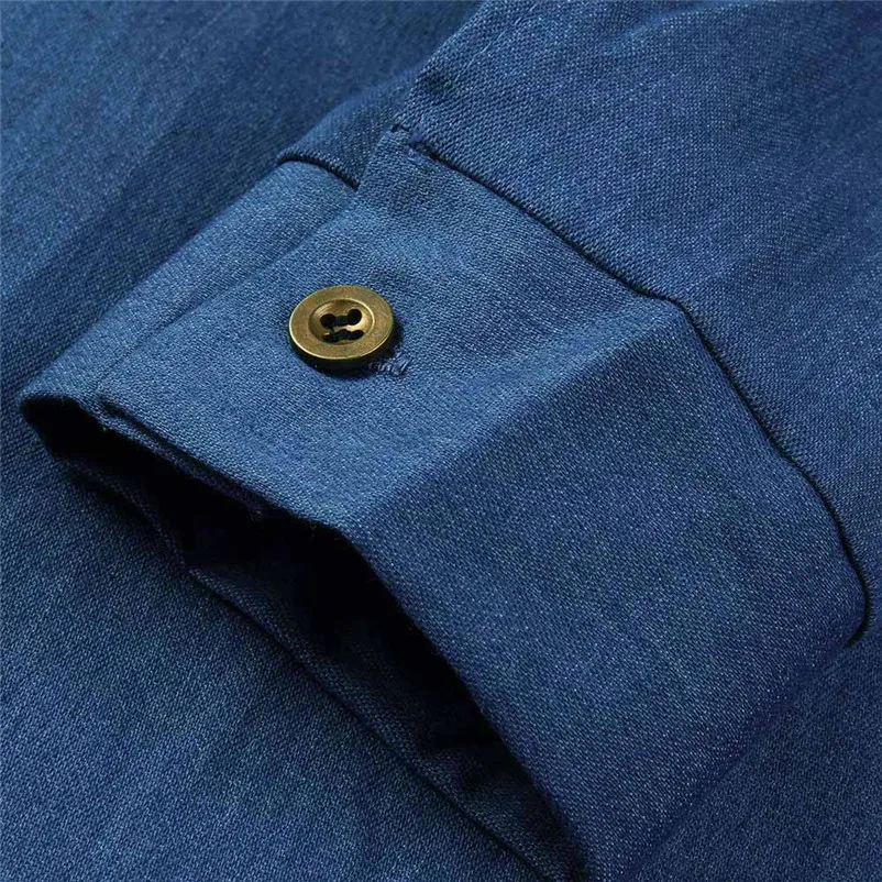Fashion casual dress 2018 women autumn Button Down Denim Dress Ladies Belted Jeans Long Tops Shirt Dress vestido O26#N (5)
