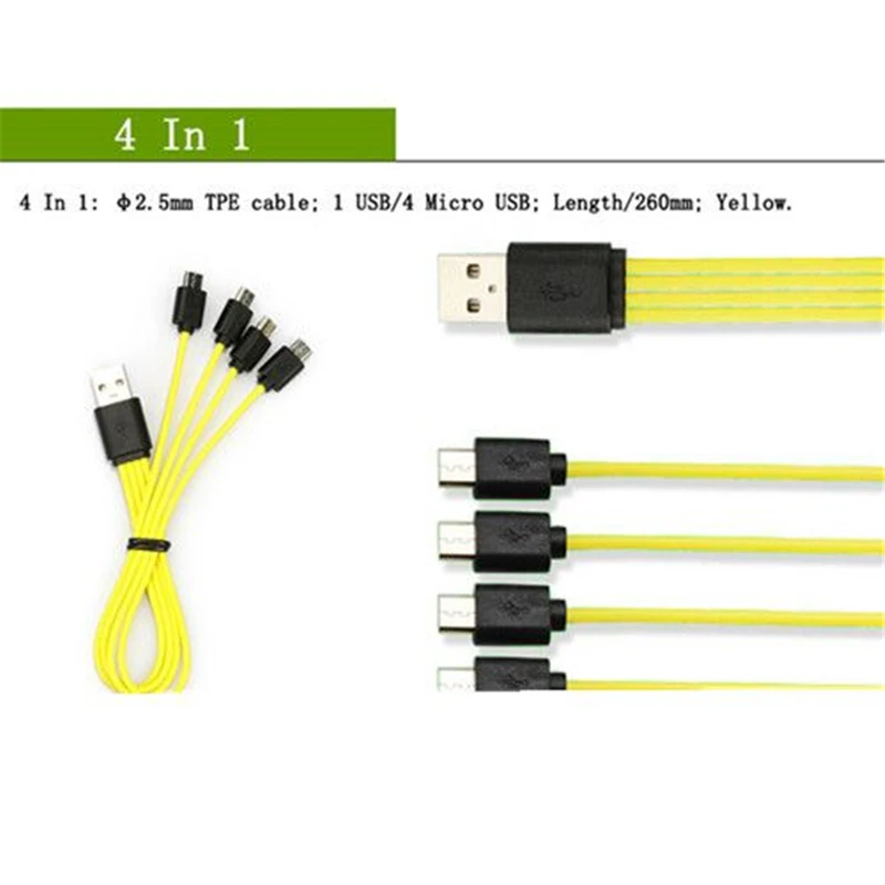 

ZNTER Micro USB Charging Cable for USB Rechargeable Battery XP316