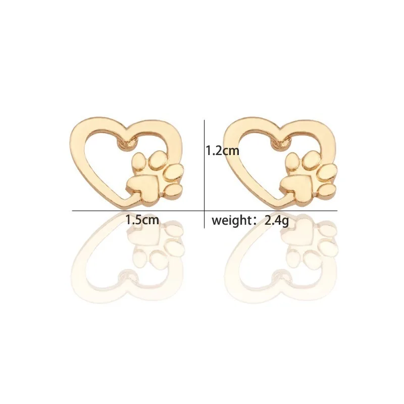 Minimalist-Hollow-Heart-Stud-Earrings-For-Women-Gold-Silver-Pet-Dog-Paw-Footprint-Earings-Cute-Animal (4)