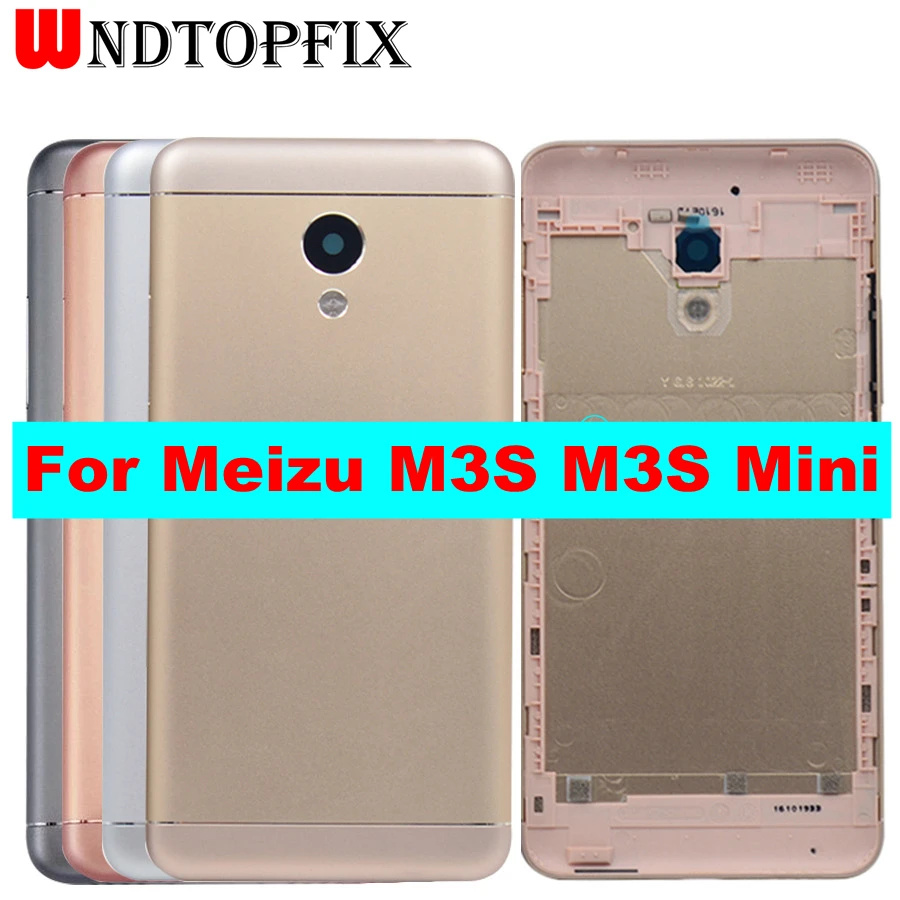 Металлический чехол-накладка для Meizu M3s Mini замена батарейного отсека | Мобильные