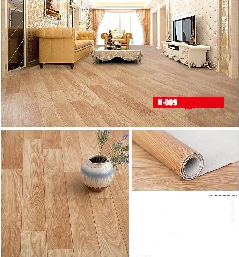 XSSS-ZC PVC Floor Stickers, Thickened Self-Adhesive Floor Leather, Cement  Floor Pads, Plastic Carpets,No.2,2M20M