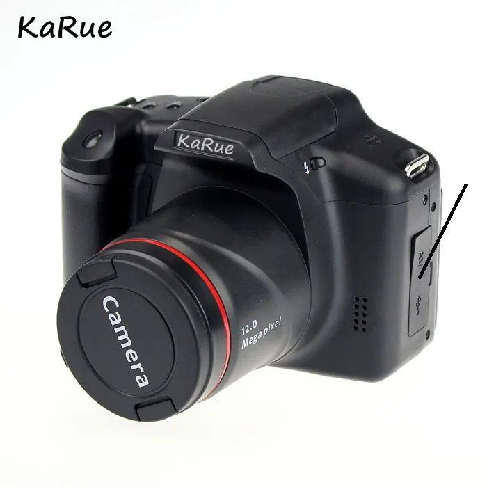 KaRue DC05 digital camera 12 million pixel camera Professional SLR camera 4X digital zoom LED headlamps cheap sale cameras