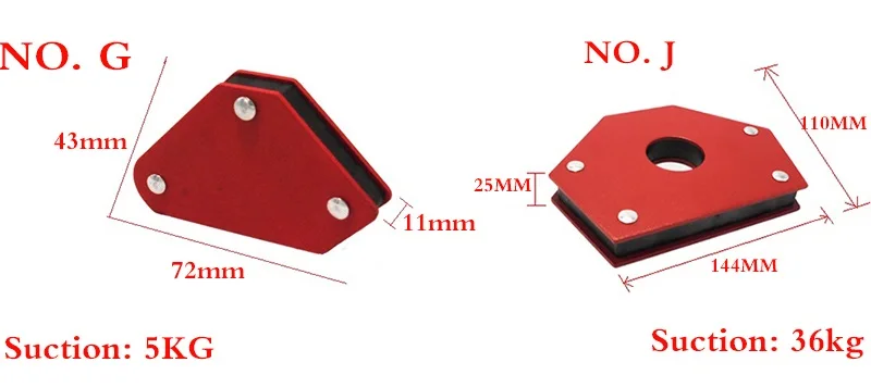 Electric welding iron suction multi welding magnet Neodymium Magnetic Clamp Holder 30LBS 55LBS With Switch