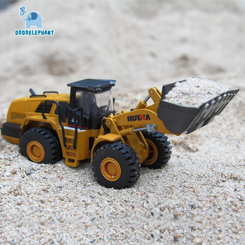 

DODOELEPHANT 1:50 Alloy Mechanical loader Engineering Vehicle Excavator Car Vehicles Model Diecast For Boys Toys Gift Kid Toy