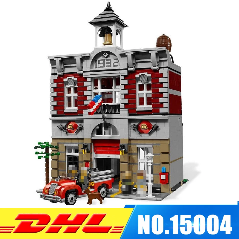 

DHL Fast Shipping 2313Pcs LEPIN 15004 Doll House Model Building Blocks Bricks Develop intelligence Toys Compatible With 10197
