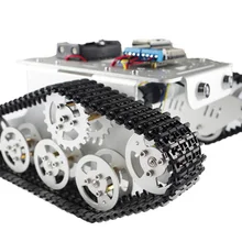 DIY T300 nodemcu Алюминий сплав металла стены-E танк трек Caterpillar шасси умный робот комплект