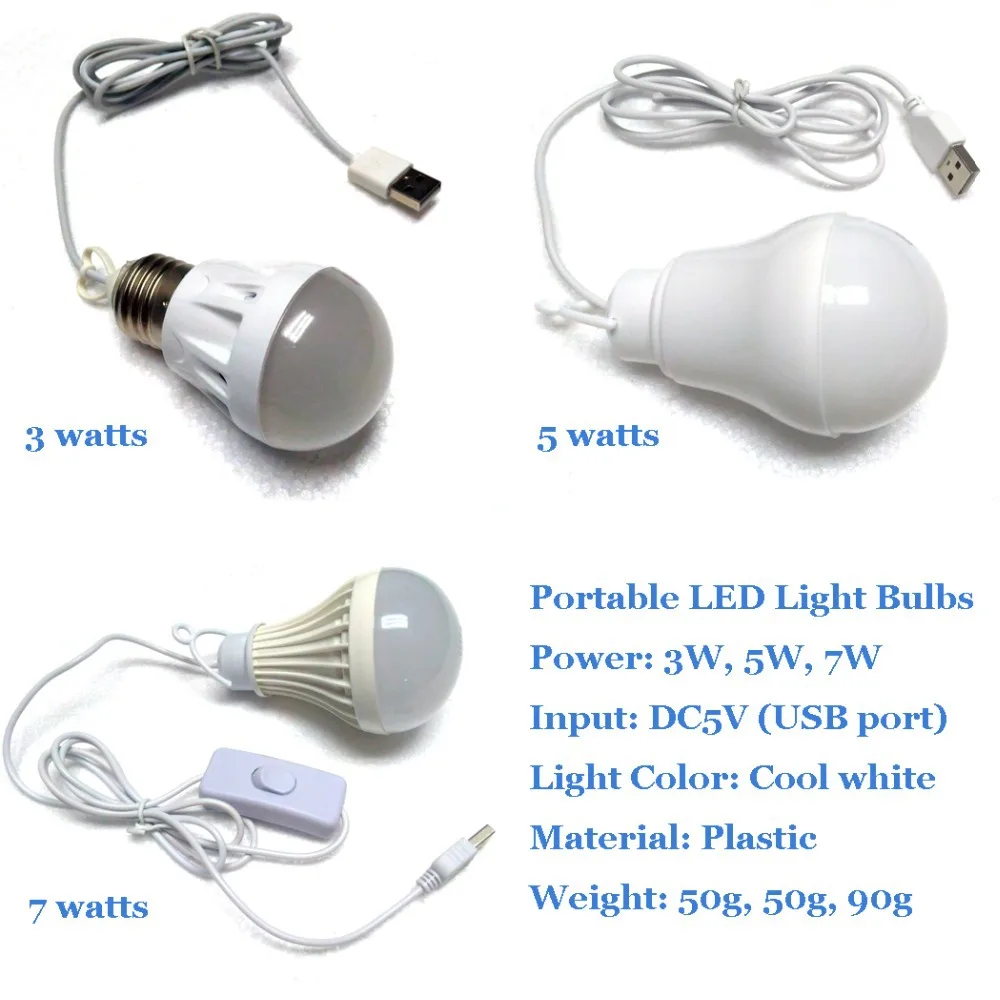 bulb with usb port