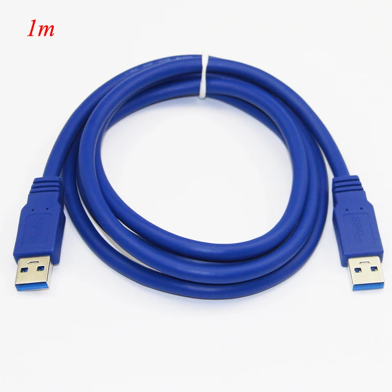 Кабель для передачи данных Bochara USB 3,0 type A Male to type A Male из фольги+ экранированный Плетеный высокоскоростной кабель 30 см 60 см 1 м 1,5 м 1,8 м 3 м 5 м