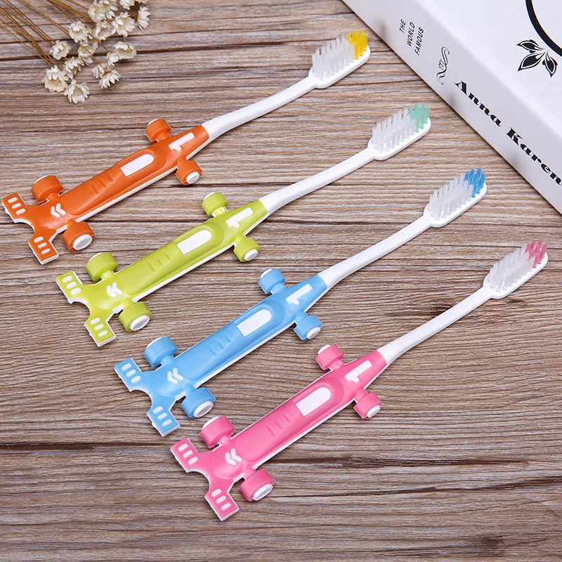 4Pcs/Lot Hygiene Mouth Clean Soft Bristle Kids Baby Tooth Brush