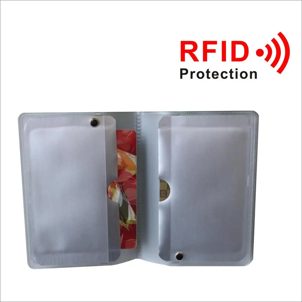 

2018 Styles 12 Slots RFID Blocking Wallet ID Card Holder Prevent ID & Credit Card skimming by NFC or RFID Scanners, OEM welcome