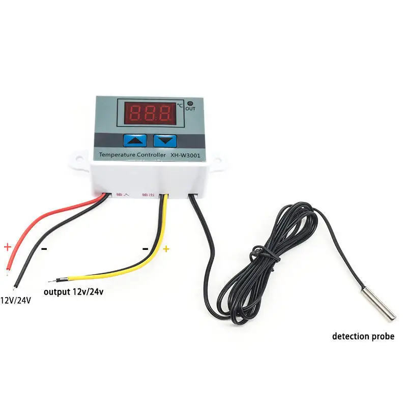 

LED Digital Temperature Controller Thermostat Switch 220V 24V 12V Module For Aquarium Incubator Sensor