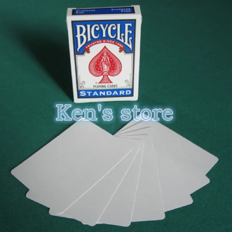 1 колода велосипед двойные пустые игральные карты Gaff волшебный карточный покер специальные реквизит для сценического искусства волшебный