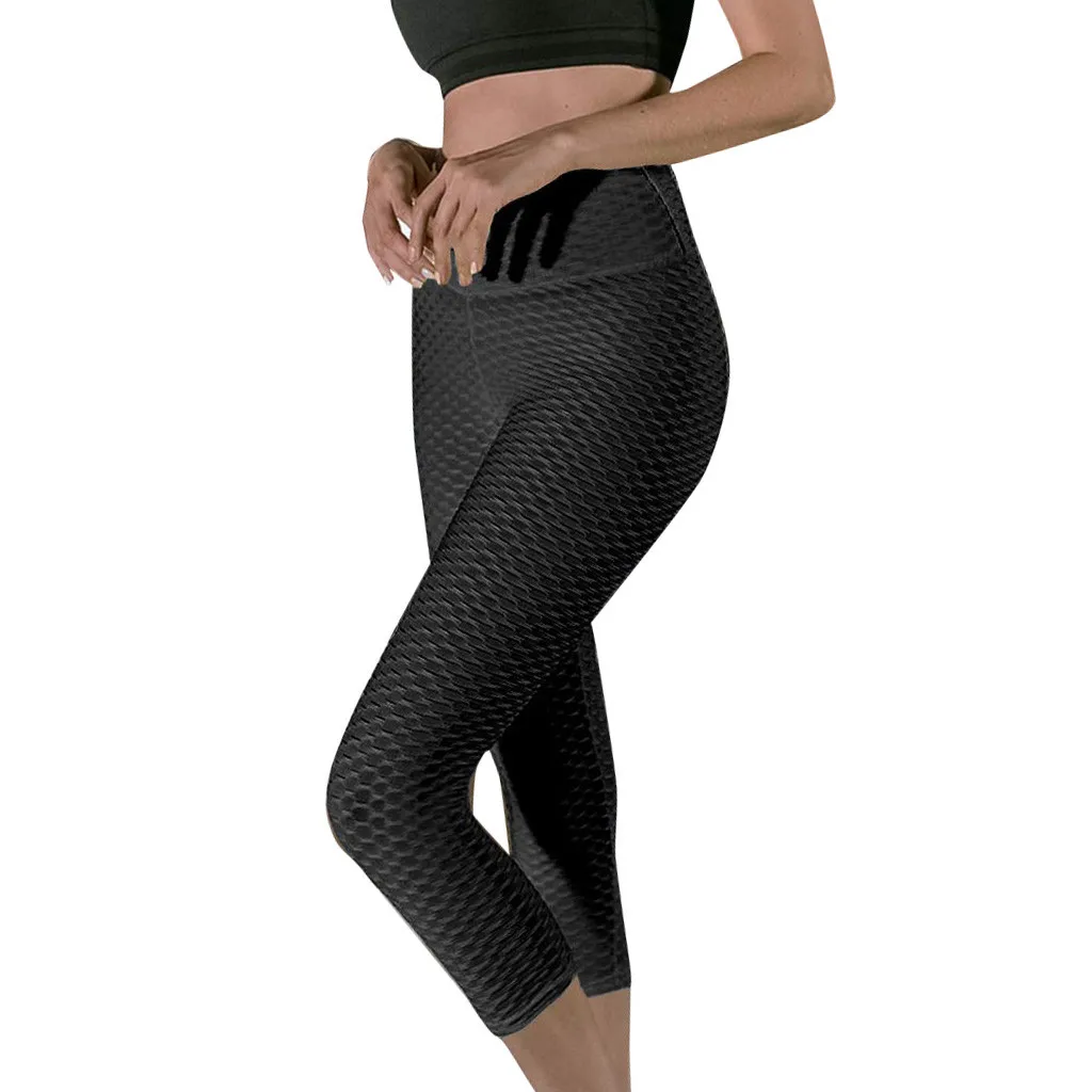 

KLV Woman Gym Yoga Pants Sports Wear Women's High Waist Yoga Pants Tummy Control Slimming Booty Leggings Lift Tights #5