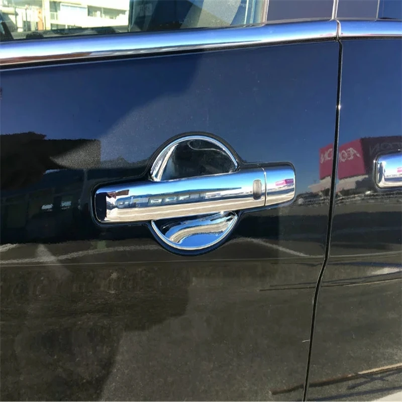

car auto MKV cover styling for NISSAN SERENA Suzuki Landy C27 2016 2017 ABS chrome exterior door cup bowl cap accessories trim