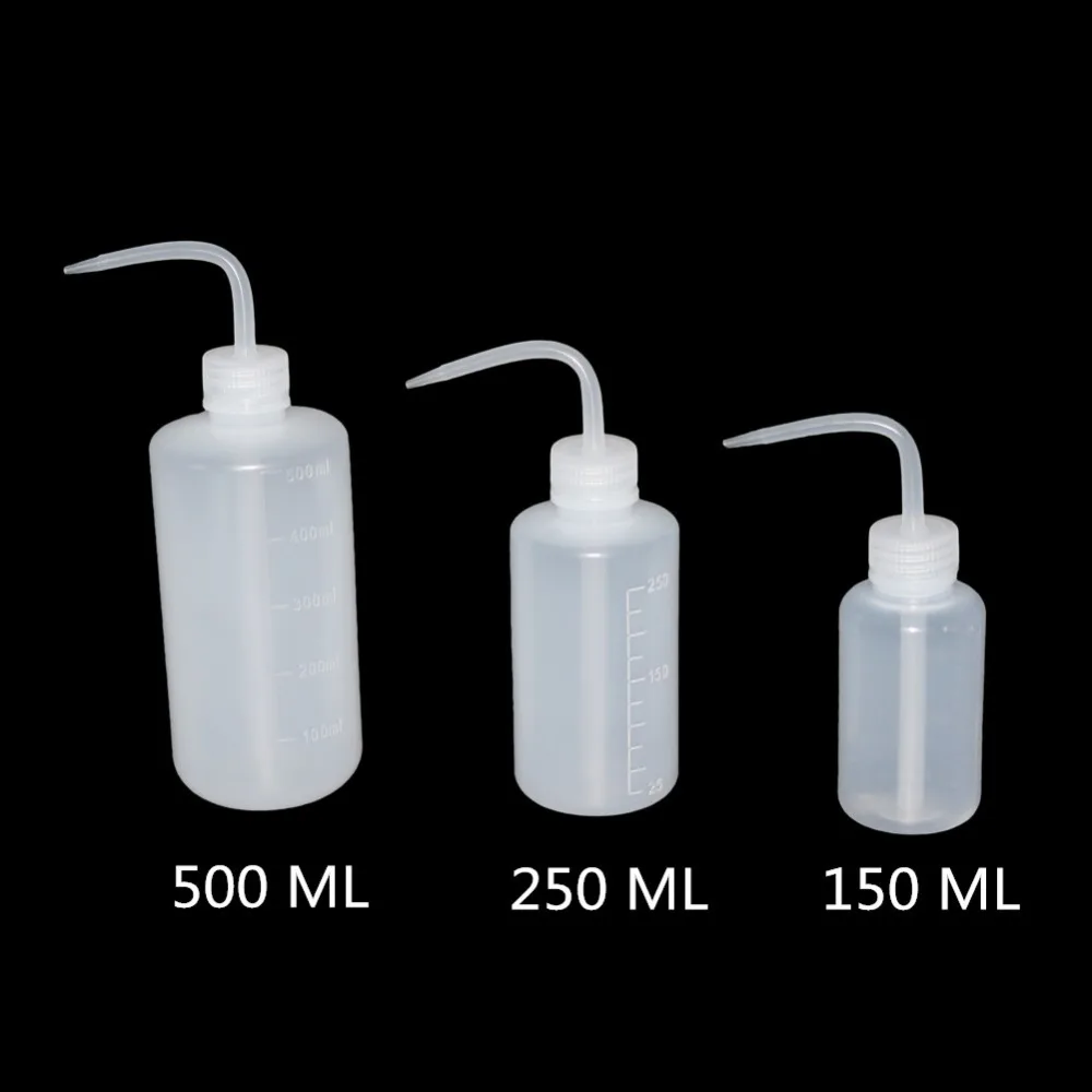 Пластиковая бутылка LDPE Laborotary для выдавливания татуировок измерительная