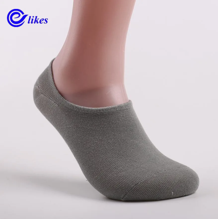 

7 Pairs/Lot Men Invisible Socks Unisex Low Cut Ankle Socks Men Male Casual Soft Cotton Non-slip Silicone Boat Sock meia