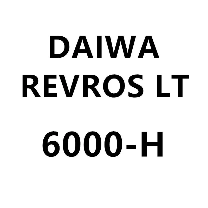 Оригинальная спиннинговая Рыболовная катушка DAIWA REVROS LT, 1000, 2000, 3000, высокое соотношение, 6,2: 1, Макс., 12 кг, спиннинговая катушка для соленой воды - Цвет: 6000H