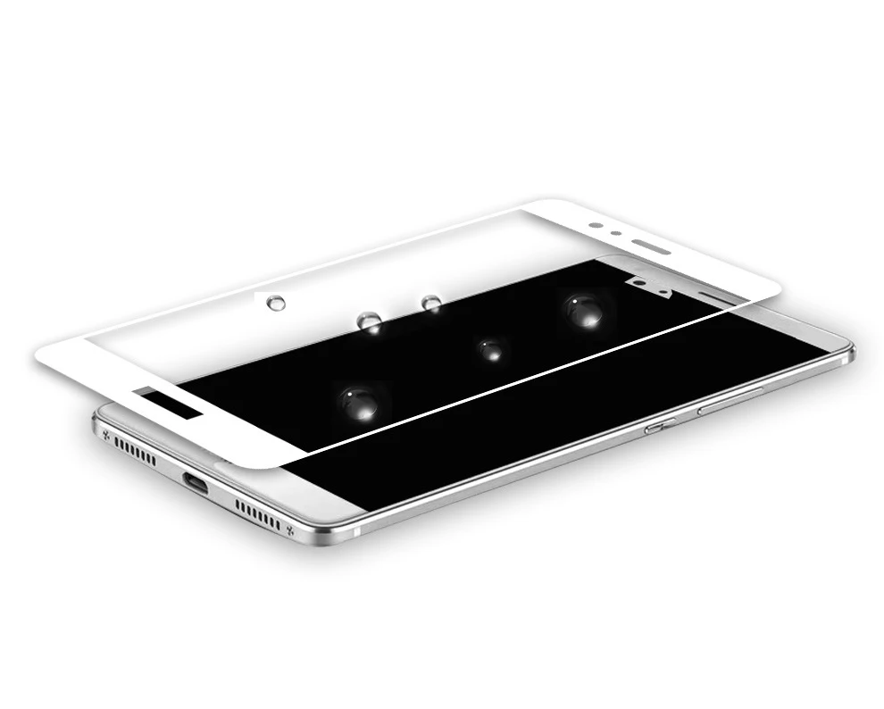Полное покрытие закаленное стекло для Huawei Ascend P10 Plus P9 Lite P8 V9 P20 Honor 8 Защитная пленка