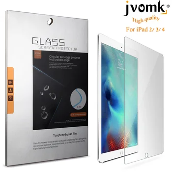 

For iPad 2 3 4, High Quality 9H Tempered 0.18mm thickness Glass Screen Protector for iPad2 iPad3 iPad4 Protective Guard Film