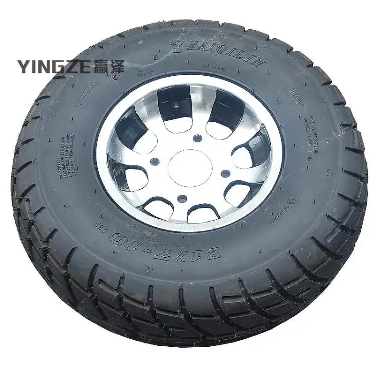 4x ATV Alufelgen 8 Zoll Schwarz - 5x4,5 Lochung Für Quad & Go-Kart