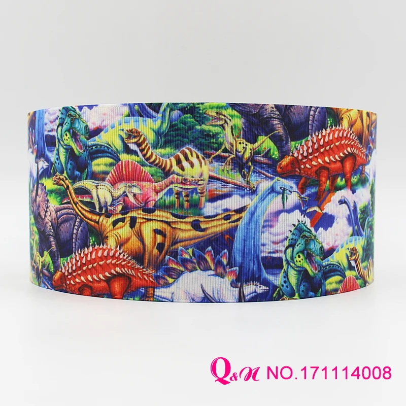

10 yards lot 22mm 38mm 75mm 171114008 design printed grosgrain ribbon for hairbow