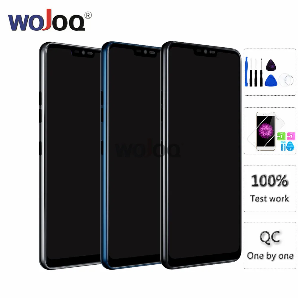 

Original Display For LG G7 G710 G710EM G710PM G710VMP LCD Touch Screen Digitizer Assembly Frame Replacement Parts For G7 ThinQ