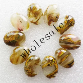 

(12 pieces/lot) Wholesale High Quality Natural Red Cherry Quartz Oval CAB Cabochon for jewelry Accessories18X25X6mmFree Shipping