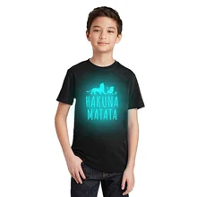 LYTLM HAKUNA MATATA/футболка детская летняя стильная футболка Enfant Fille/футболка с принтом животных футболка для мальчиков с короткими рукавами