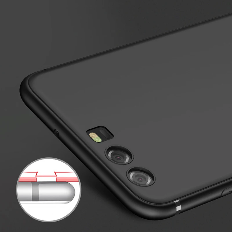 Ультратонкий Мягкий матовый чехол CAPSSICUM для Huawei P10 Plus Lite чехлы из ТПУ гибкая