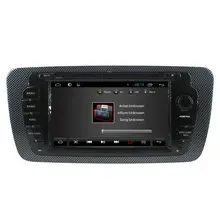 For In dash pure android Seat Ibiza Car DVD player GPS with radio/GPS/BT/Ipod list/USB/SD/3G/WIFI/Steering wheel control/canbus