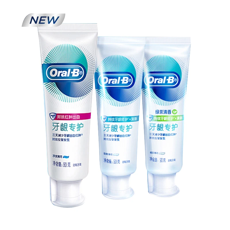 Oral B Gum Care Toothpaste Stop Gum Bleeding in 3 Days Heal Gum Swelling Fresh Breath Deep Oral Hygienic Cleaning