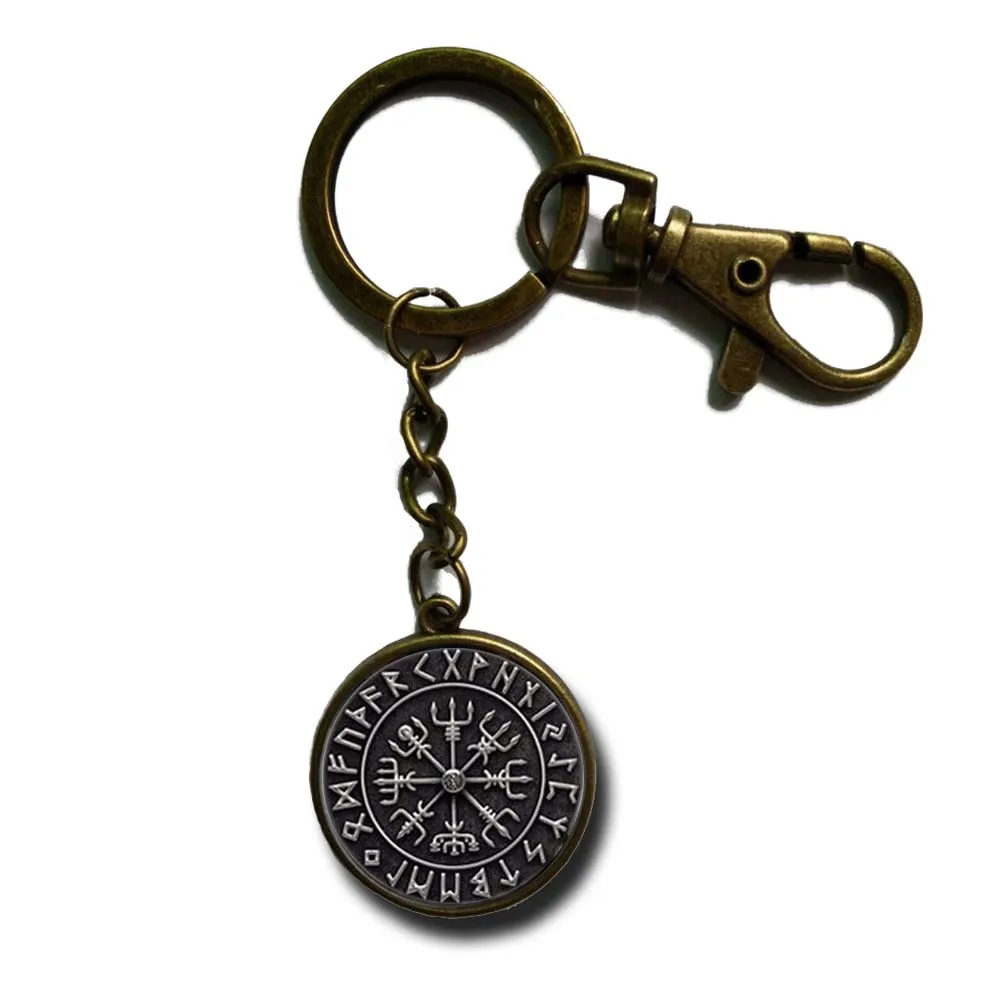 Wholesale Newest Viking Norse Statement Keychain Viking Symbol