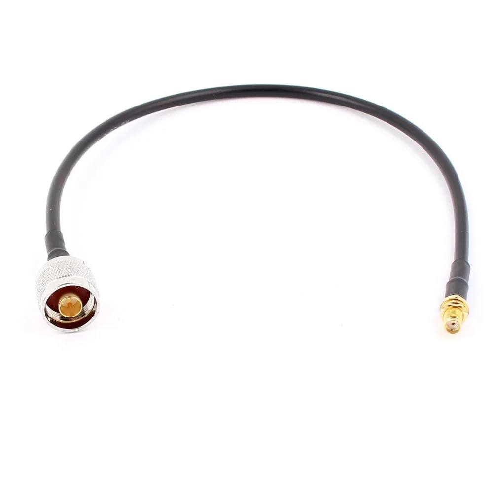 Переходник типа N Male to SMA Female M/F RG174/RG316/RG316D/RG58/LMR195 коаксиальный кабель с разъемом