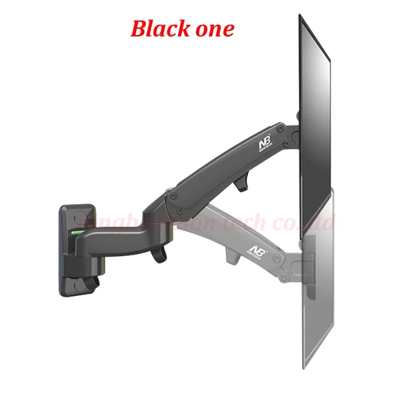 Preise NB F300 5 10kg aluminium Gas frühling Monitor volle motion 2 arm tv wand halterung LCD 30 40 \