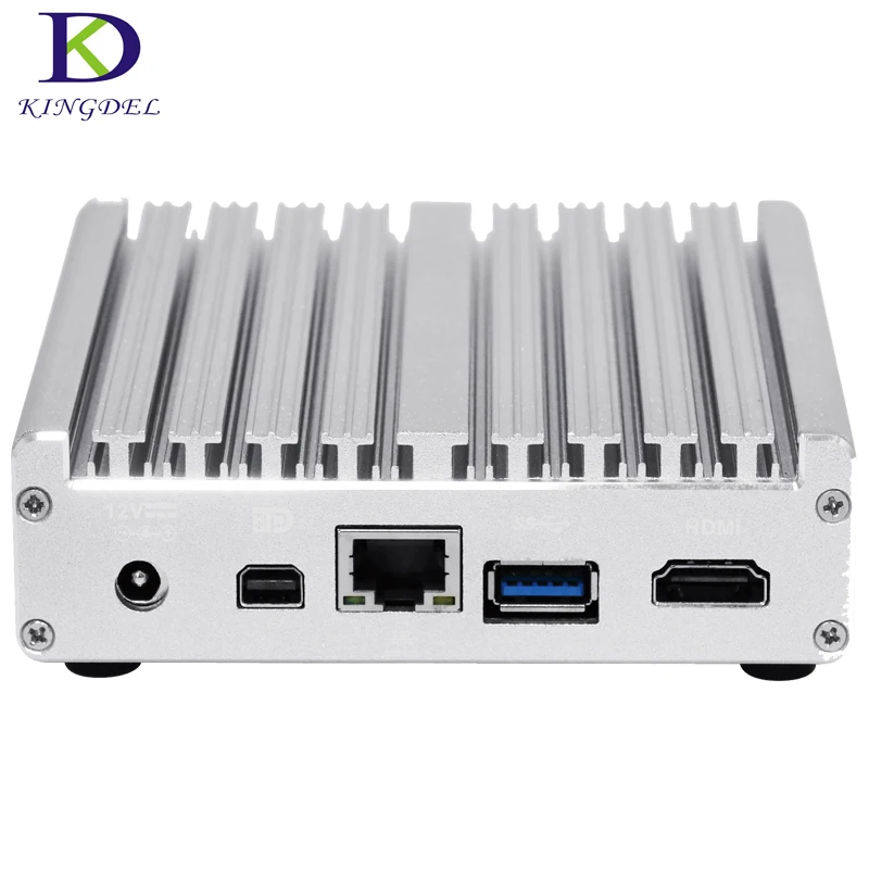 Newest lauch fanless mini pc i7 5500U 4602Y nuc Intel HD Graphics micro desktop computer windows