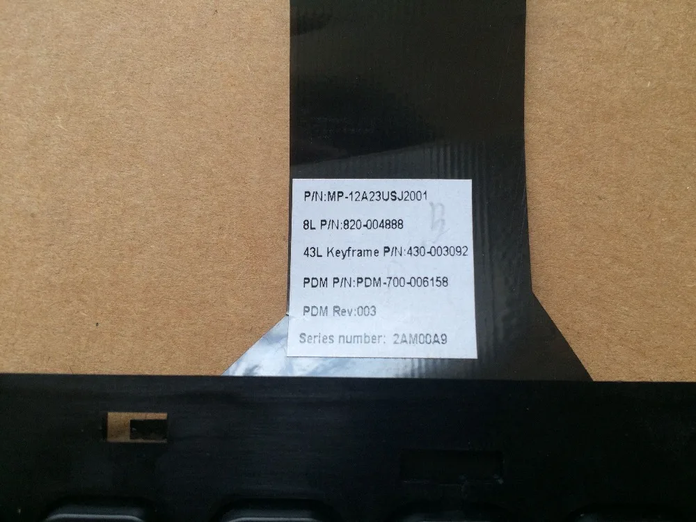 The new English For K810 Logitech Bluetooth replace the keyboard to replace the keyboard with a separate non finished product MP-12A23USJ2001  -2_