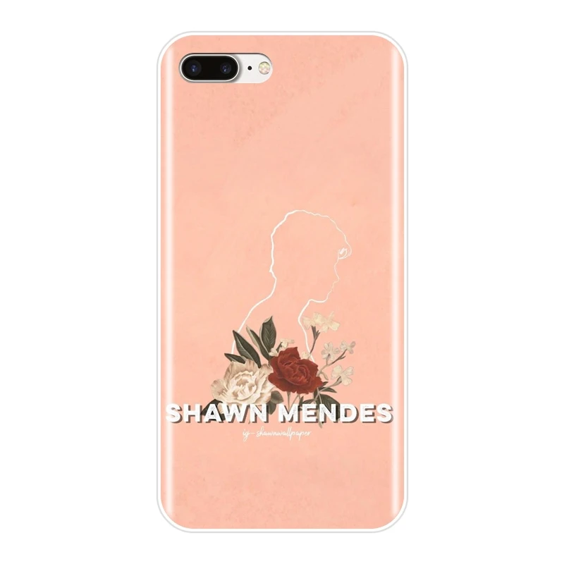 Чехол для телефона Shawn Mendes Singer s для iPhone X, XR, XS, MAX, 8, 7, 6 S, 6 S, чехол из мягкого силикона и ТПУ, задняя крышка для iPhone 8, 7, 6 S, 6 S Plus