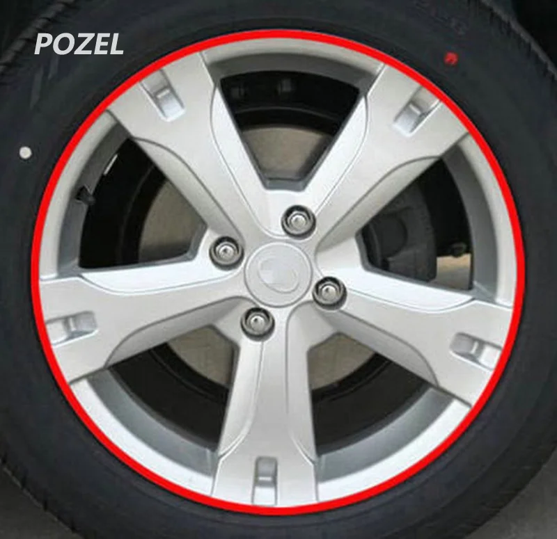 

Wheel Tire Sticker On Car Rim Tape Car Sticker for Toyota wish mark x supra gt86 4runner avensis Camry RAV4 Prado Corolla YARIS