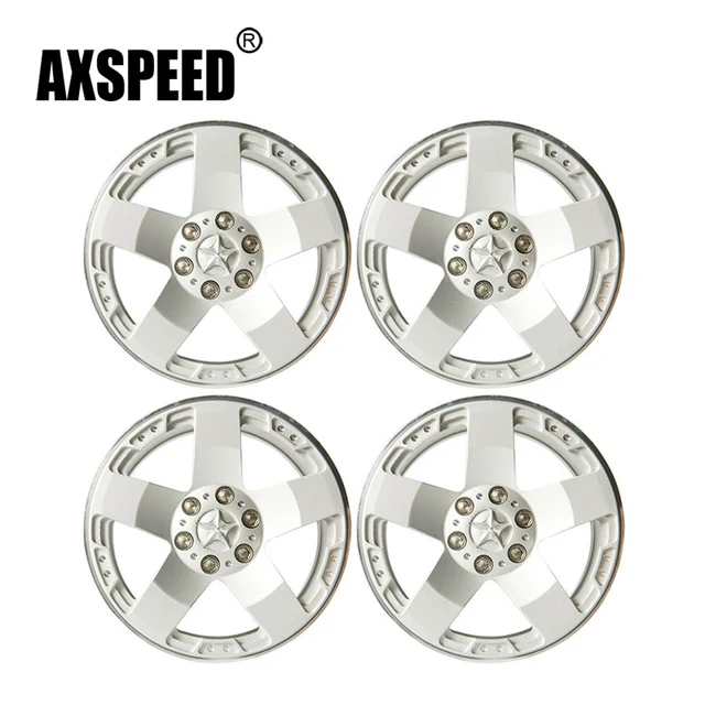 Special Price 4PCS Silver 2.2 Inch RC 1:10 Rock Crawler Alloy Wheels Rims For RC Crawler Axial SCX10 Wraith 90018 Beadlock Wheels Hub Special Price 4PCS Silver 2.2 Inch RC 1:10 Rock Crawler Alloy Wheels Rims For RC Crawler Axial SCX10 Wraith 90018 Beadlock Wheels Hub