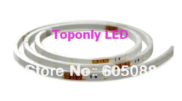 US $1.800.00 IP68 waterproof TPU flexible led strip DC24v white 30mspool topview smd 3528 no maintance and durable ribbon DHL free shipping