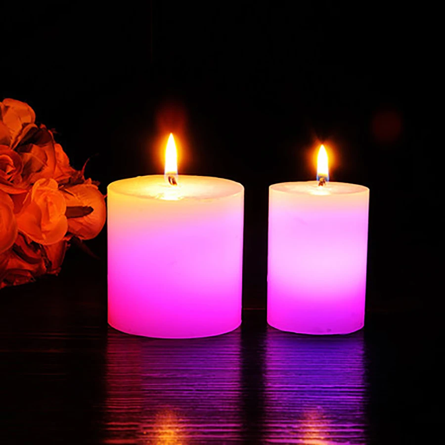Romantic Wedding Battery Led Candle Flameless Candela D