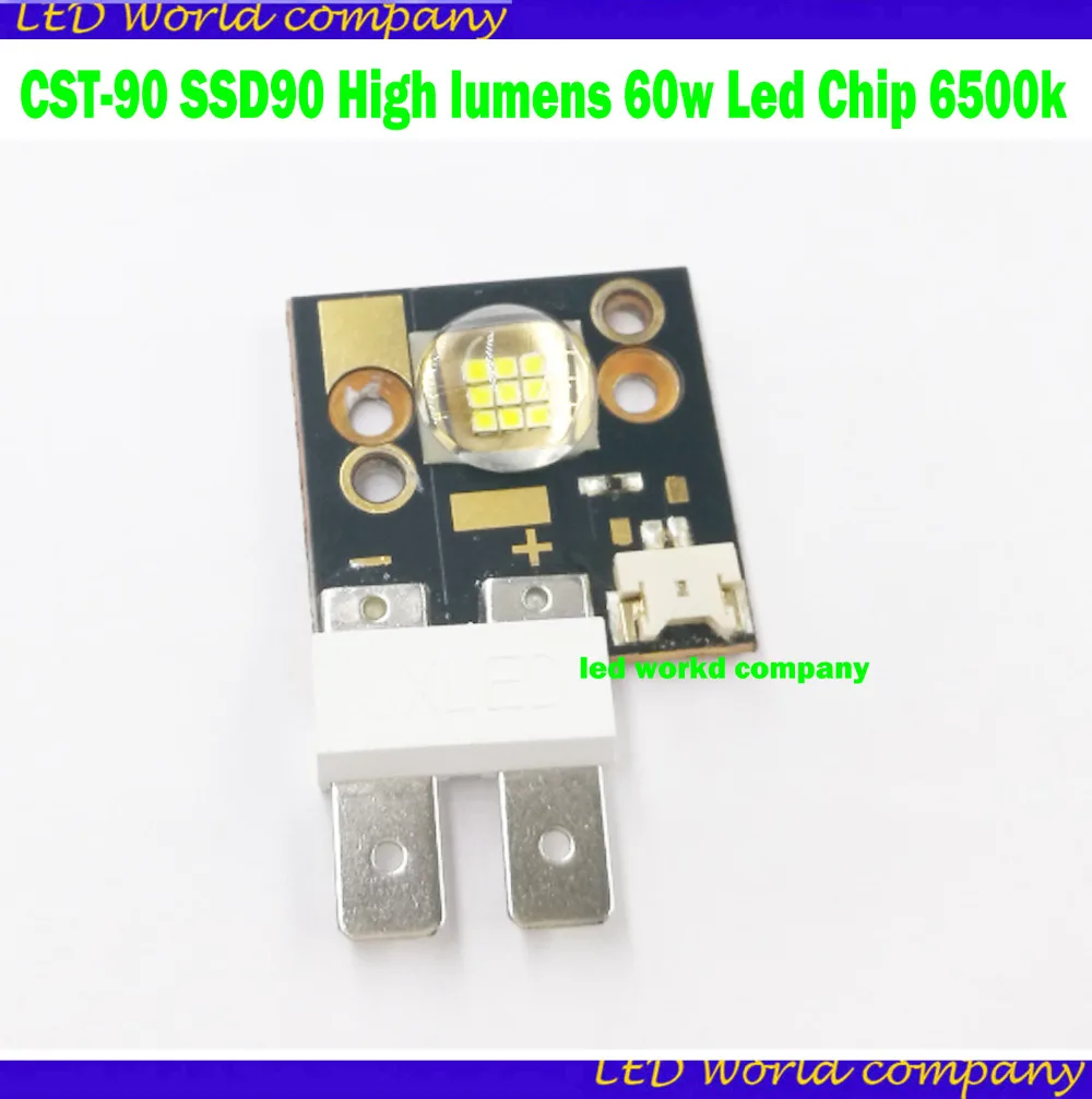 CST-90 SSD90 люменов 60 Вт светодиодный чип 6500k 60 градусов светодиодный модуль для движущихся головок