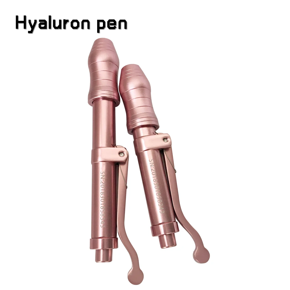  3ml Pink Hyaluron Pen Facial Care Tools Adjustable High Pressure Hyaluronic Atomization Pen Anti Wr