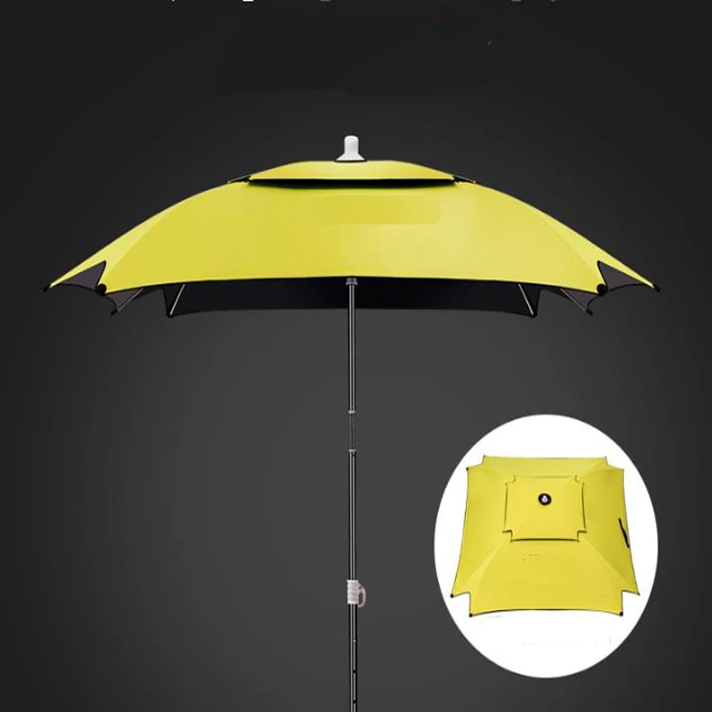 Fuite Preuve Parapluie De Peche 2 2 Metres Vinyle Double Couche Ecran Solaire Anti Uv Coupe Vent Parapluie De Peche 140812 Aliexpress