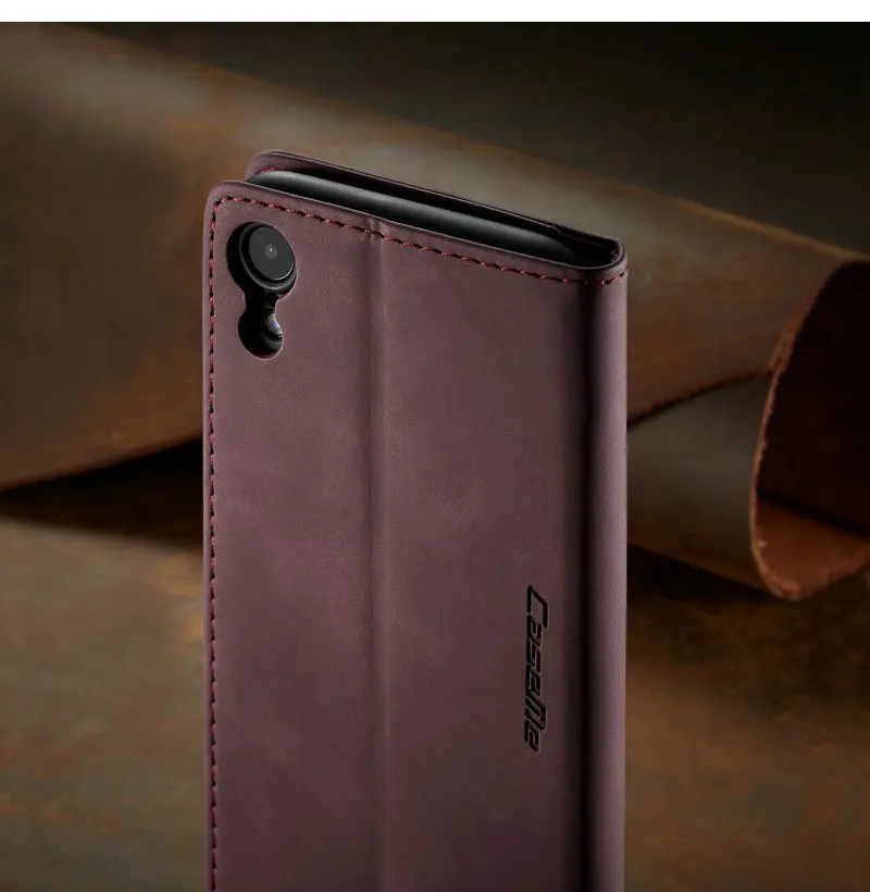 Magnetic Leather Phone Case For iPhone 12 13 11 Pro XS Max X XR SE 2020 8 7 6 6S Plus 5S Wallet Cover For Samsung S21 S20 Coque phone pouch case