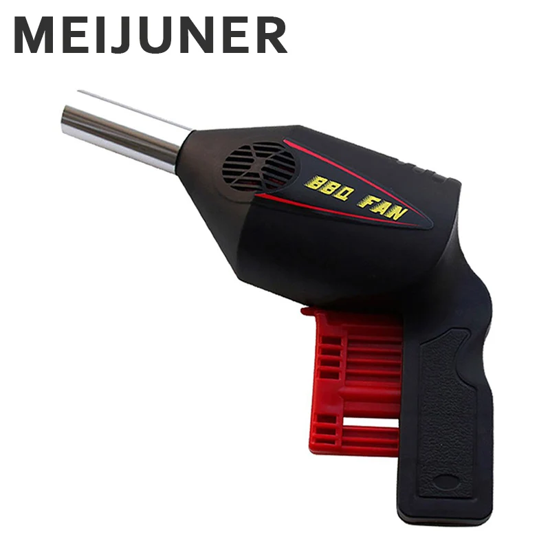 

Meijuner Grilling BBQ Tools Outdoor Blower Barbecue Hand Press Manual Blower Portable Dryer Air Blower Camping Supplies MJ321