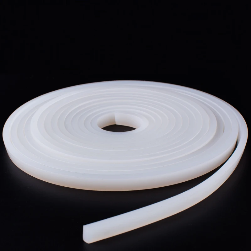 

Silicone Sealing Strip Bar Tape High Temperature Resistance Heat-resistant Anti-aging Insulation 2mm x 40mm 1m Customized