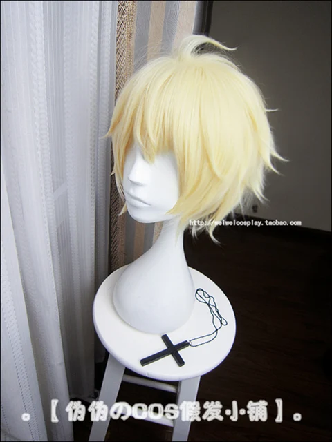 anime Movie Death Parade Death Billiards Chiyuki Cosplay Costume Wig party  Hair Refractory Fiber wig +wig cap