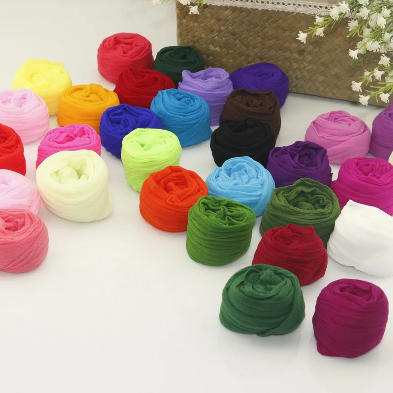 

CCINEE 10PCS Color Single Color Nylon Flower Stocking Making Accessory