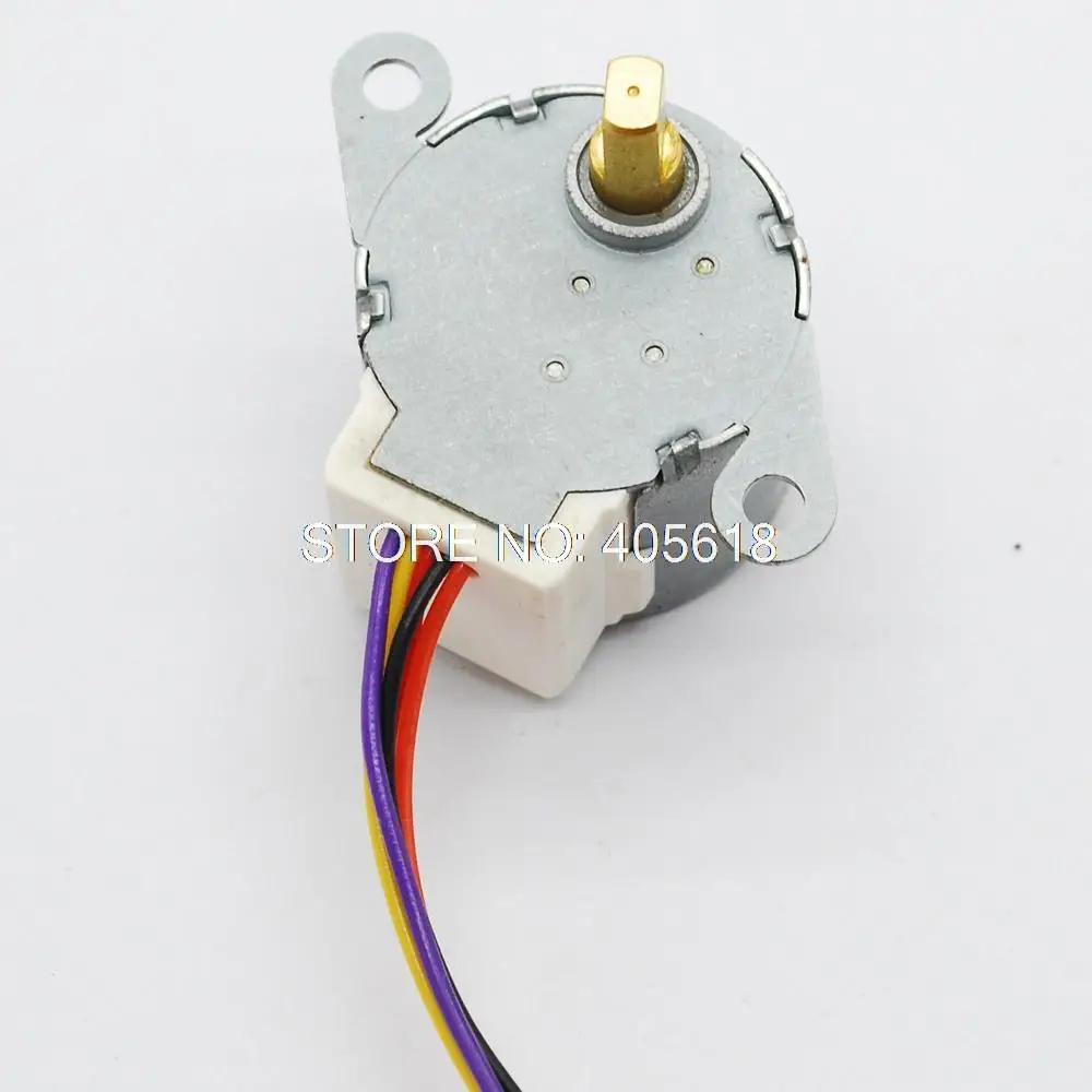 

HOT SALE !! 6pcs 12 V Micro stepper motor 4 phase 5 wire Stepping motor